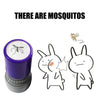 Funny Mosquito Stamp