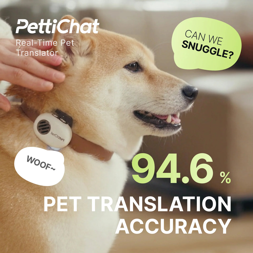 PettiChat AI Pet Translator – Smart Pet Communication Device